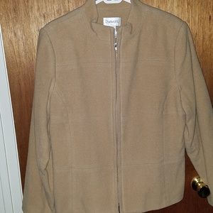 Tan Wool Blazer